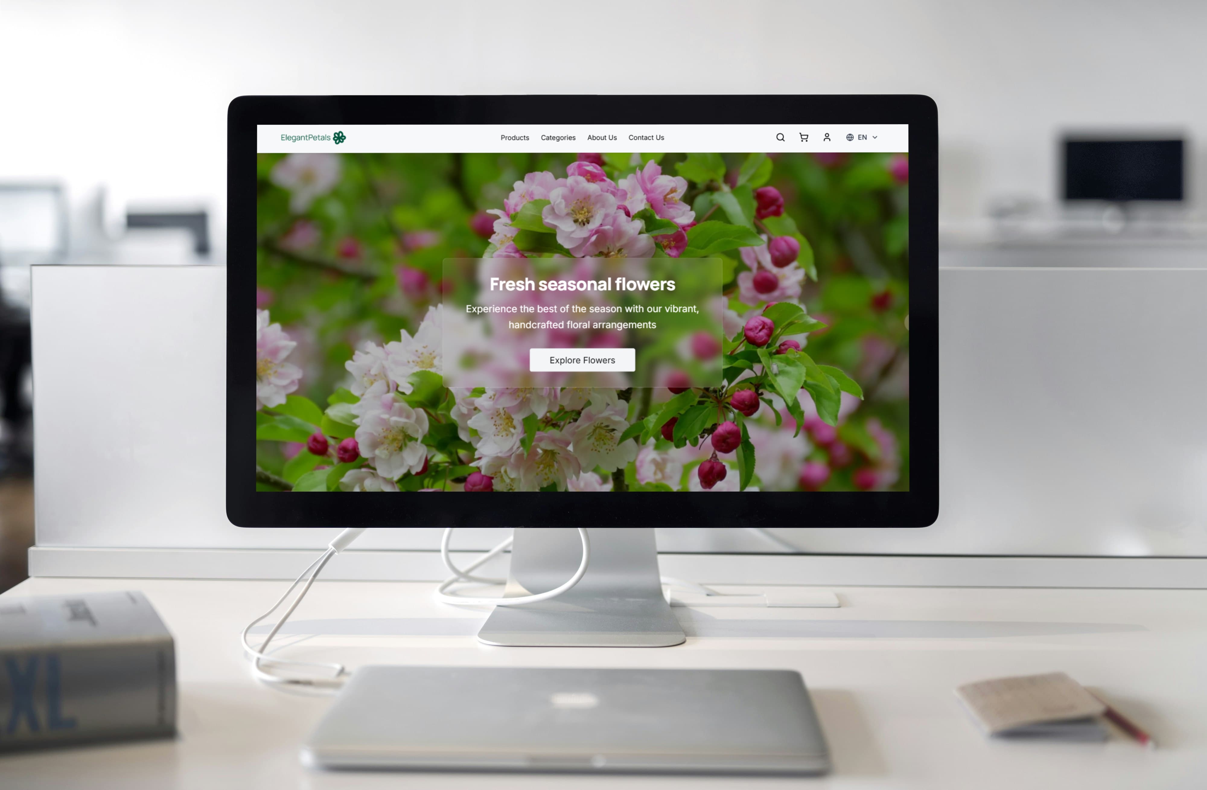 ElegantPetals E-commerce Platform